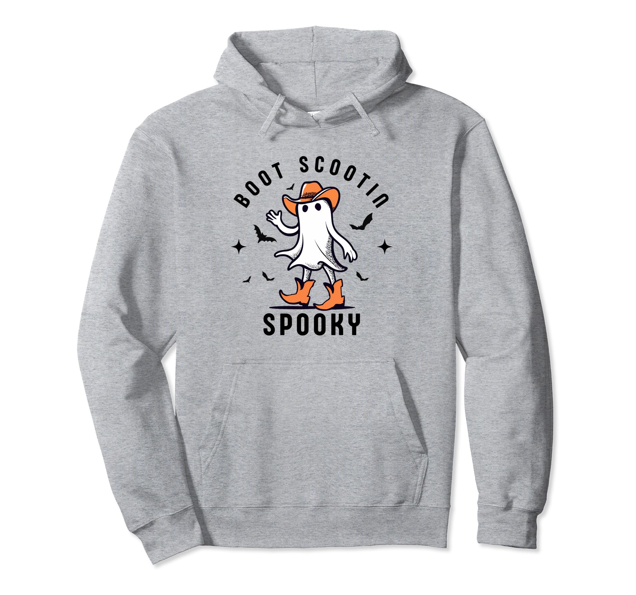 Western Halloween Cowboy Ghost Boot Hoodie - Graphic Print for Adults - T-Shirt, Sweatshirt, Hoodie