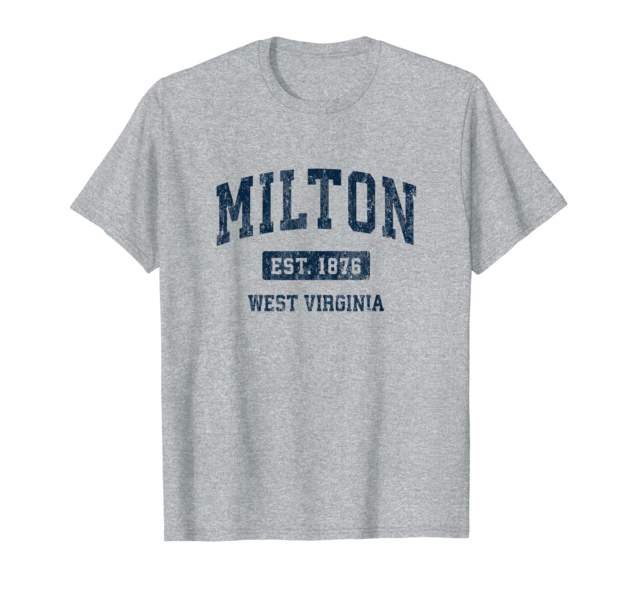 Milton West Virginia Wv Athletic Sports T-Shirt - Unique Graphic Men Women - T-Shirt, Sweatshirt, Hoodie