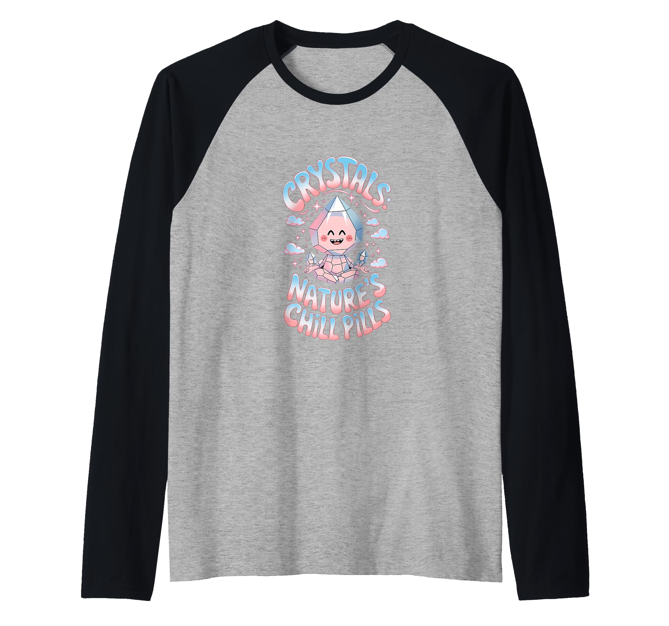 Healing Stone Crystals Energy Spiritual Hoodie - Fun Novelty Design Unisex - T-Shirt, Sweatshirt, Hoodie