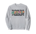 Checkered Mental Health Therapist Sweatshirt - Custom Art Print Unisex - T-Shirt, Sweatshirt, Hoodie