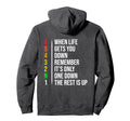 Motorbike Motorcycle Gears When Life Hoodie - Streetwear Style for Adults - T-Shirt, Sweatshirt, Hoodie