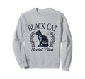 Black Cat Social Club Sweatshirt - Aesthetic Graphic Men Women - T-Shirt, Sweatshirt, Hoodie
