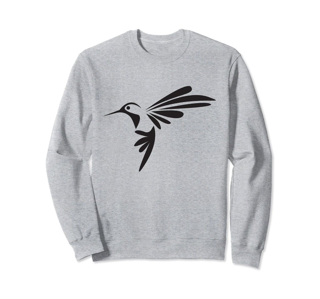 Hummingbird Distressed Hummingbird Sweatshirt - Aesthetic Graphic Men Women - T-Shirt, Sweatshirt, Hoodie