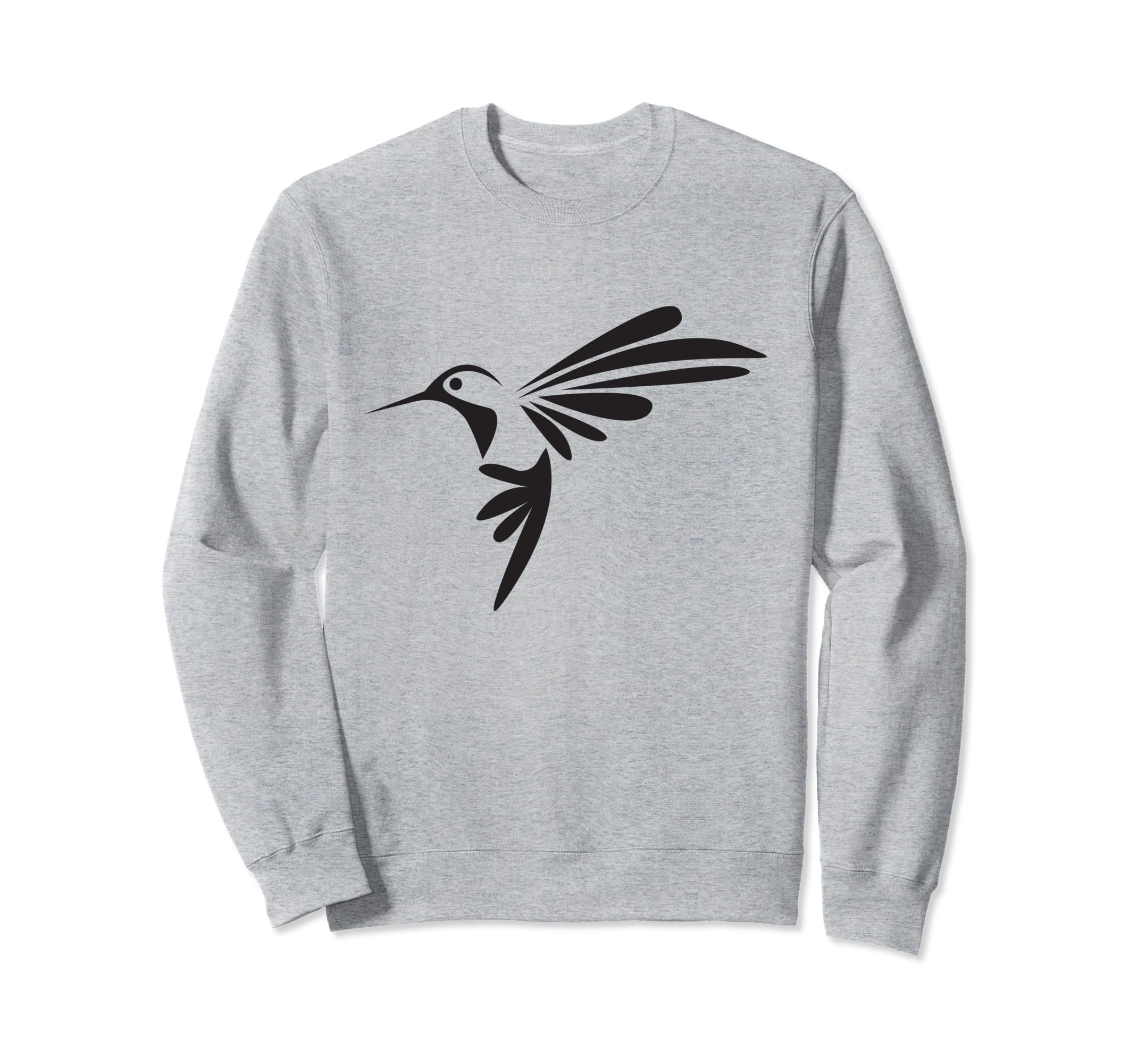 Hummingbird Distressed Hummingbird Sweatshirt - Aesthetic Graphic Men Women - T-Shirt, Sweatshirt, Hoodie