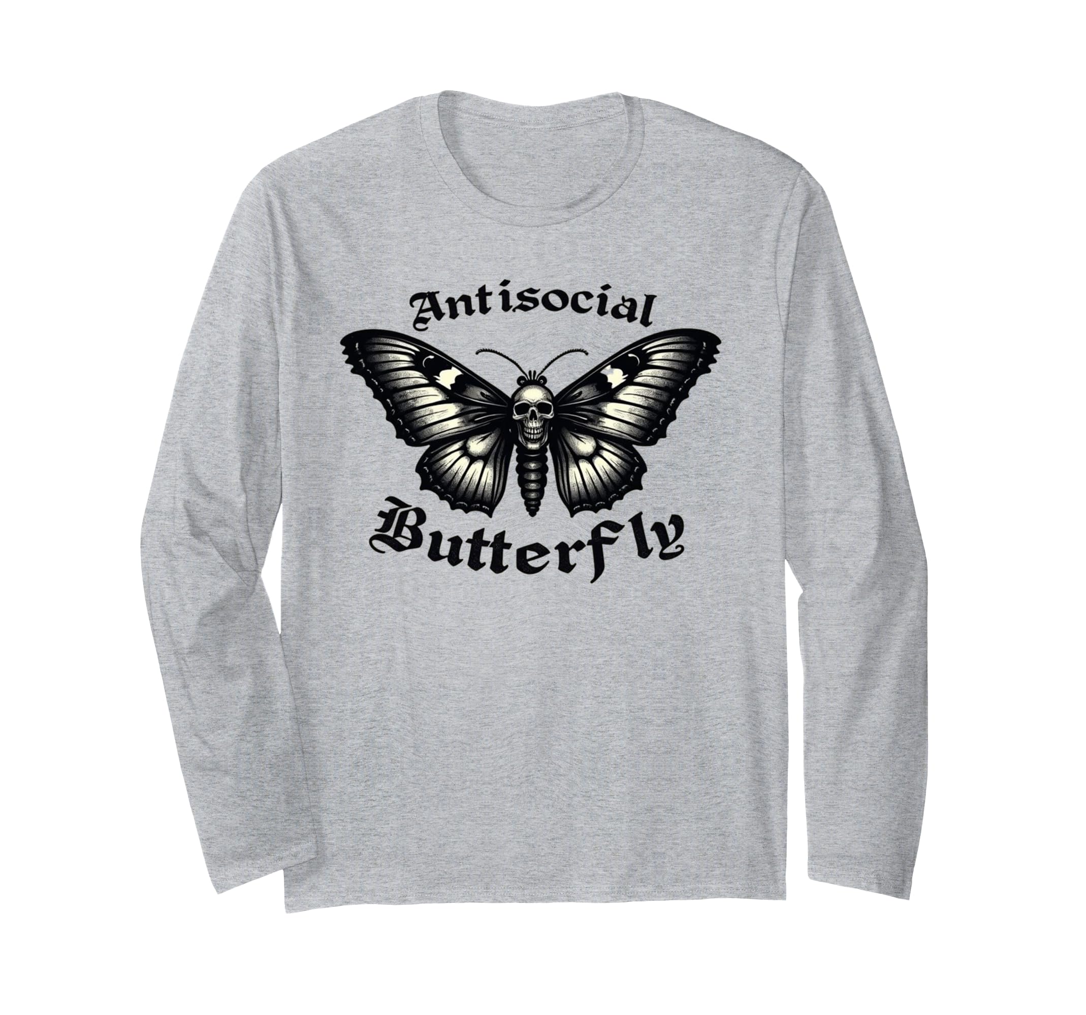 Funny Anti Social Butterfly Introvert T-Shirt - Novelty Apparel Men Women - T-Shirt, Sweatshirt, Hoodie