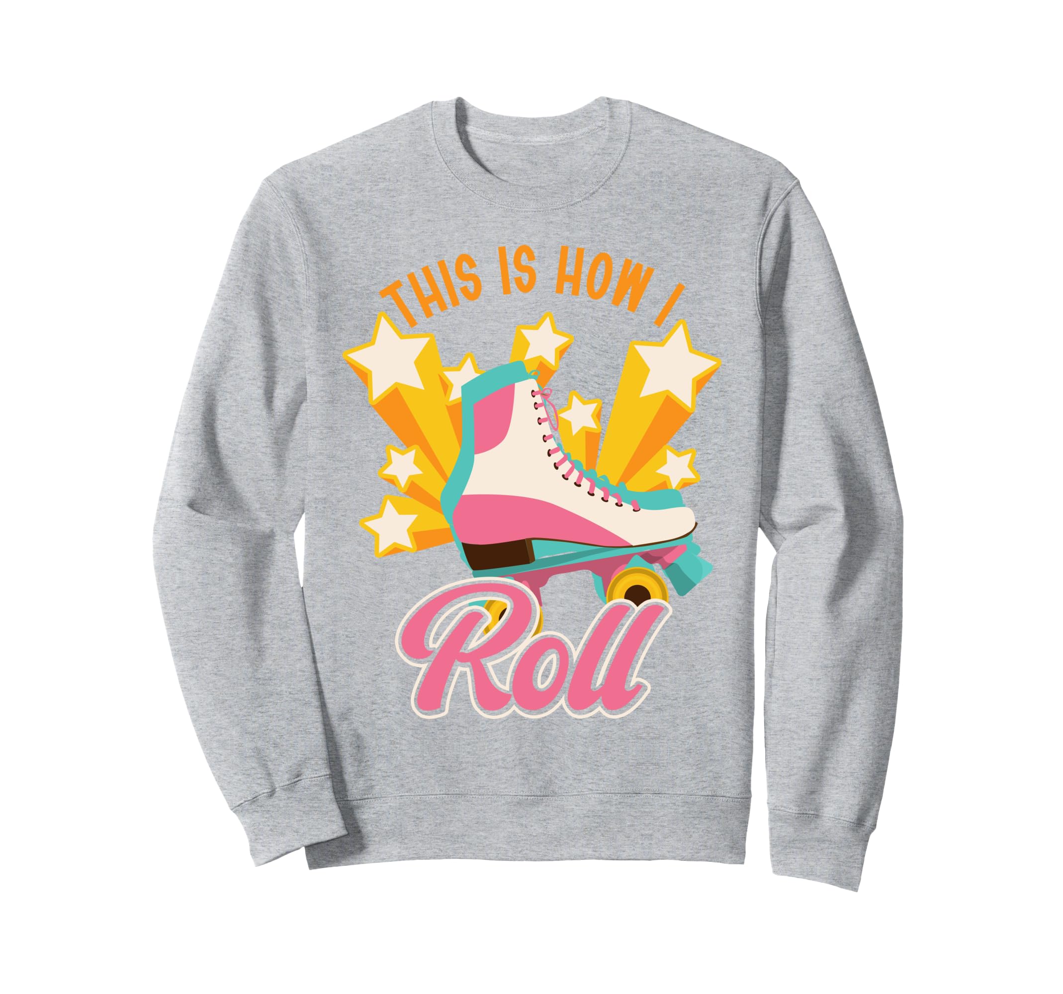 Roller Skating Skate 1970S This Is Sweatshirt - Unique Graphic for Adults - T-Shirt, Sweatshirt, Hoodie