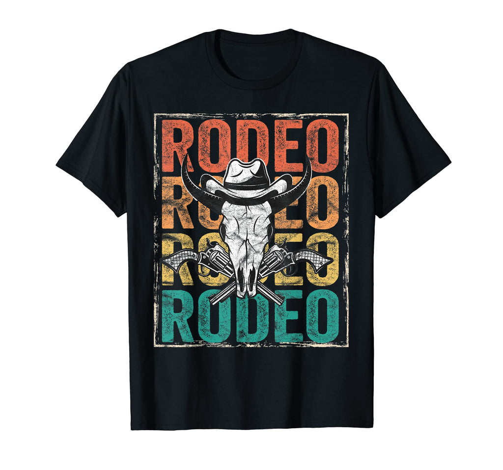 Barn Dance Rodeo Distressed Western T-Shirt - Aesthetic Graphic for Adults - T-Shirt, Sweatshirt, Hoodie