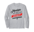 Overthinkers Anonymous Funny Anti T-Shirt - Graphic Print Men Women - T-Shirt, Sweatshirt, Hoodie