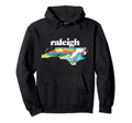 Raleigh North Carolina Outdoors Nature Hoodie - Minimalist Print for Adults - T-Shirt, Sweatshirt, Hoodie