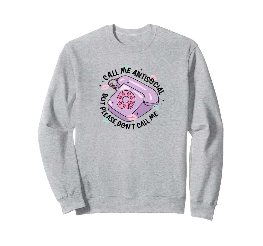 Romantic Playful Heart Telephone Sweatshirt - Streetwear Style Unisex - T-Shirt, Sweatshirt, Hoodie