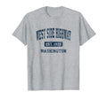 West Side Highway Washington Wa T-Shirt - Custom Art Print for Adults - T-Shirt, Sweatshirt, Hoodie