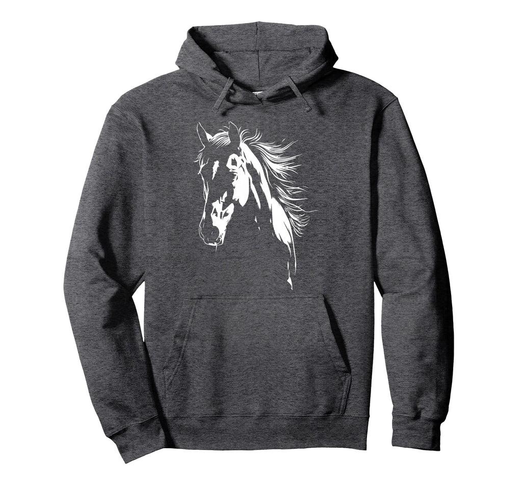 Western Horse Silhouette Horse Riding Hoodie - Trendy Graphic for Adults - T-Shirt, Sweatshirt, Hoodie