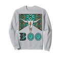 Hey Boo Western Halloween Bull Sweatshirt - Fun Novelty Design Men Women - T-Shirt, Sweatshirt, Hoodie