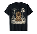 Funny Pomeranian Cowboy Western Dog T-Shirt - Novelty Apparel for Adults - T-Shirt, Sweatshirt, Hoodie