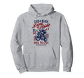 Cocoa Beach Florida Motorcycle Skull Hoodie - Custom Art Print Men Women - T-Shirt, Sweatshirt, Hoodie