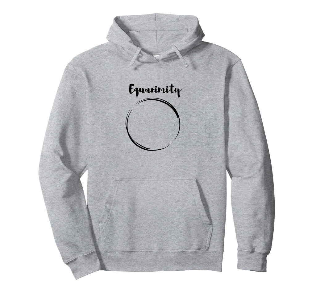Equanimity Calmness Family School Hoodie - Minimalist Print Men Women - T-Shirt, Sweatshirt, Hoodie