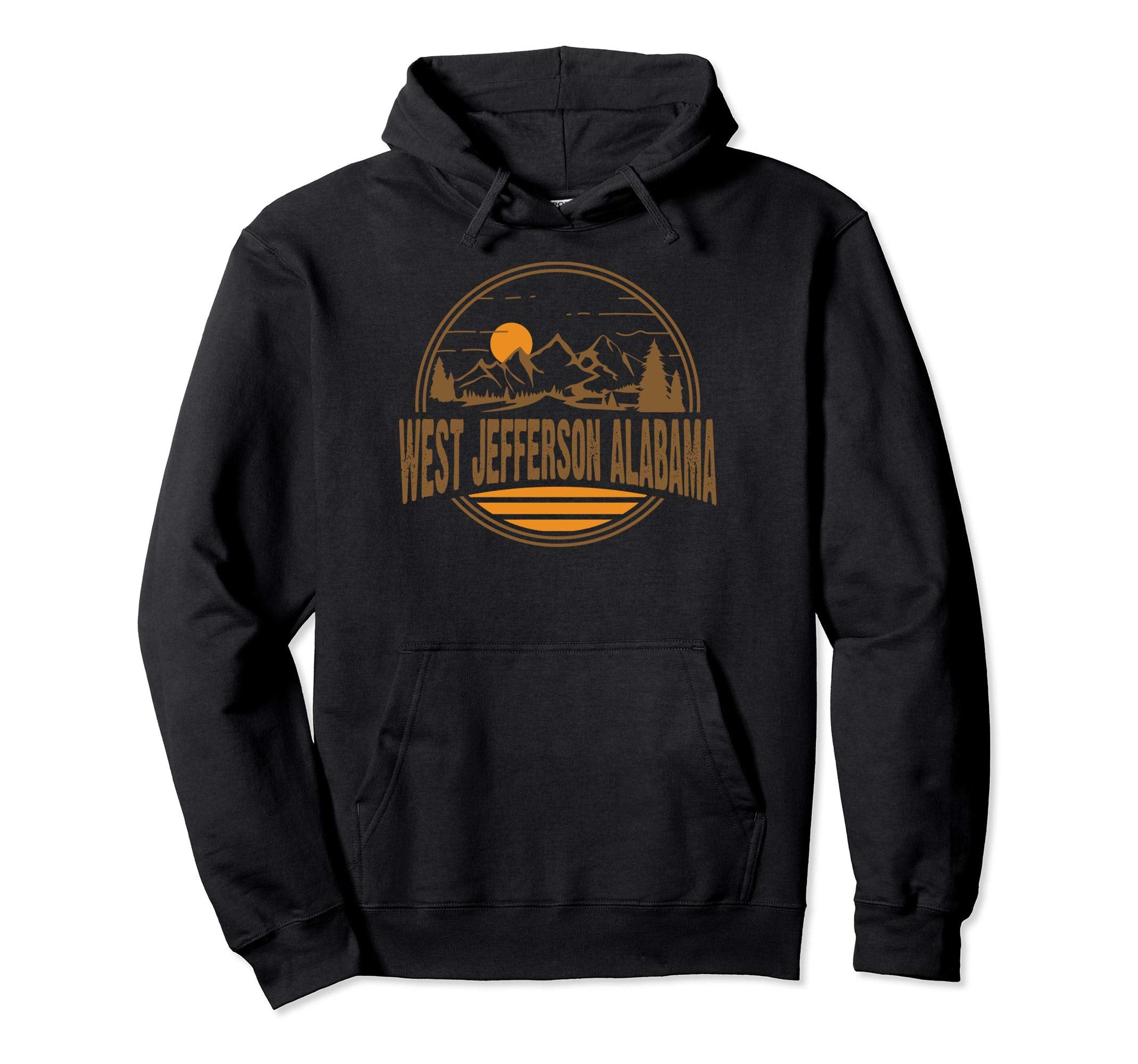 West Jefferson Alabama State Gift Hoodie - Fun Novelty Design for Adults - T-Shirt, Sweatshirt, Hoodie
