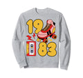80S Vibes Mixed Tapes Roller Sweatshirt - Casual Everyday Wear Men Women - T-Shirt, Sweatshirt, Hoodie