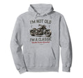 Im Not Old Im Motorbike Birthday Hoodie - Fun Novelty Design Unisex - T-Shirt, Sweatshirt, Hoodie