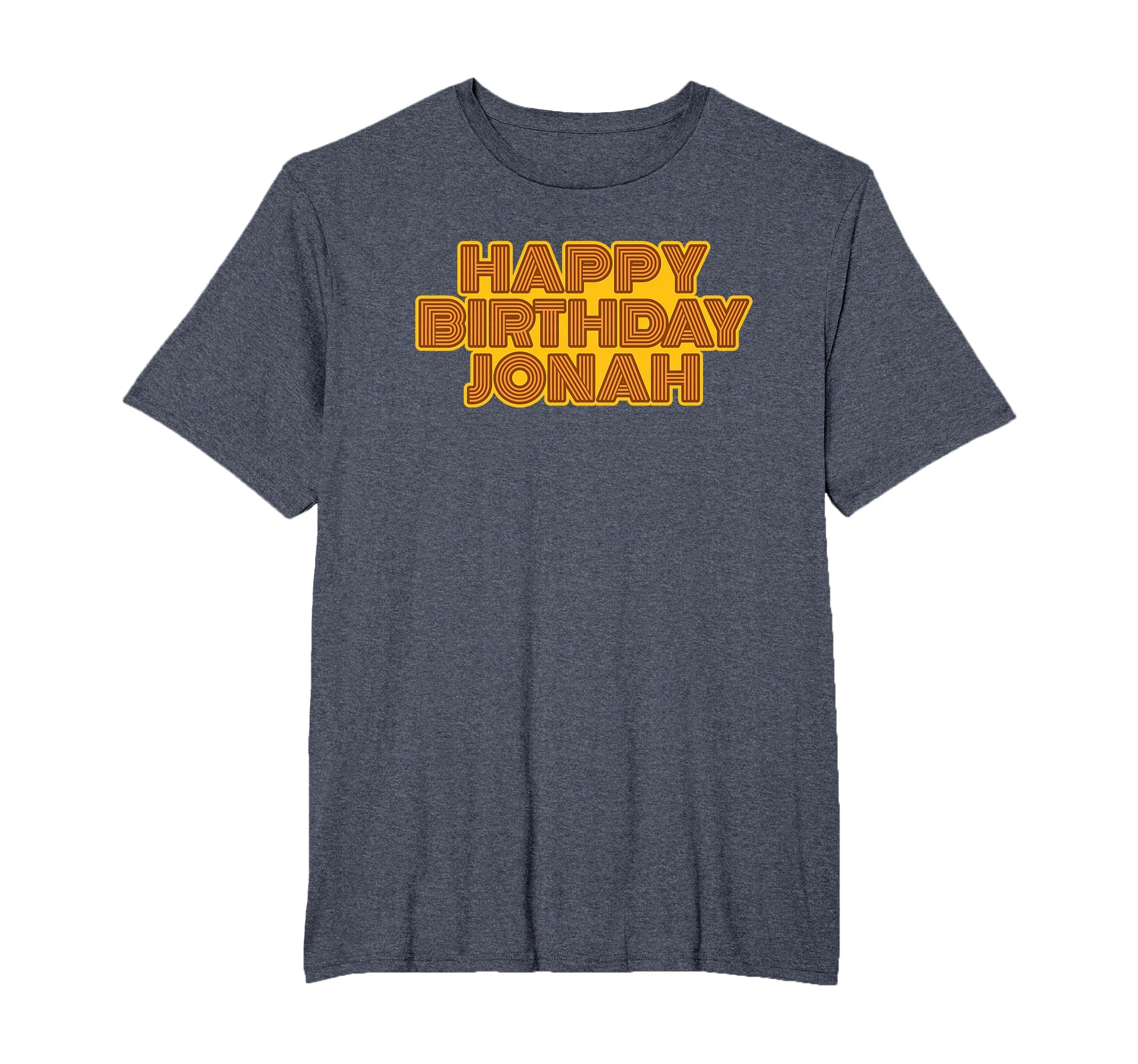 Happy Birthday Jonah Personalized Name T-Shirt - Graphic Print Men Women - T-Shirt, Sweatshirt, Hoodie