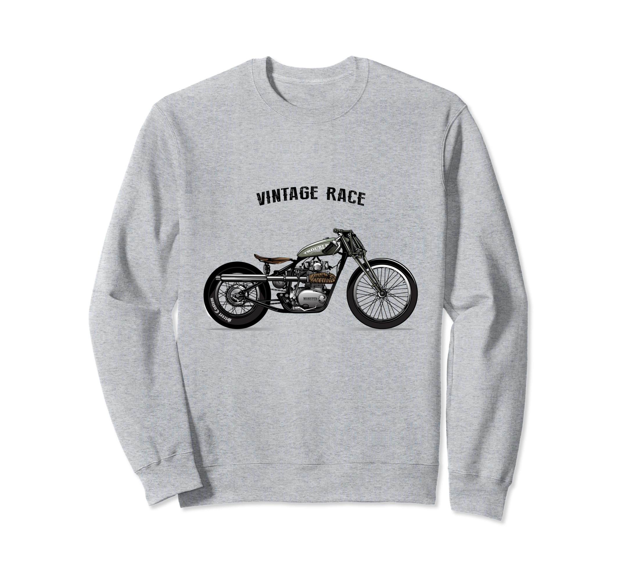 Bike Moto Motorcycle Hoody Biker Sweatshirt - Fun Novelty Design Unisex - T-Shirt, Sweatshirt, Hoodie