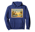 Key West Travel Stamp Art Hoodie - Trendy Graphic for Adults - T-Shirt, Sweatshirt, Hoodie