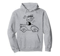 Flat Tire Car Convertible Show Hoodie - Aesthetic Graphic for Adults - T-Shirt, Sweatshirt, Hoodie