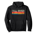 Fall River Massachusetts Distressed Hoodie - Fun Novelty Design Men Women - T-Shirt, Sweatshirt, Hoodie
