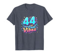 44 Years Vibes Birthday Gift Heather T-Shirt - Streetwear Style Men Women - T-Shirt, Sweatshirt, Hoodie