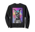 Funny Kangaroo Bow Tie 80S Sweatshirt - Streetwear Style Men Women - T-Shirt, Sweatshirt, Hoodie