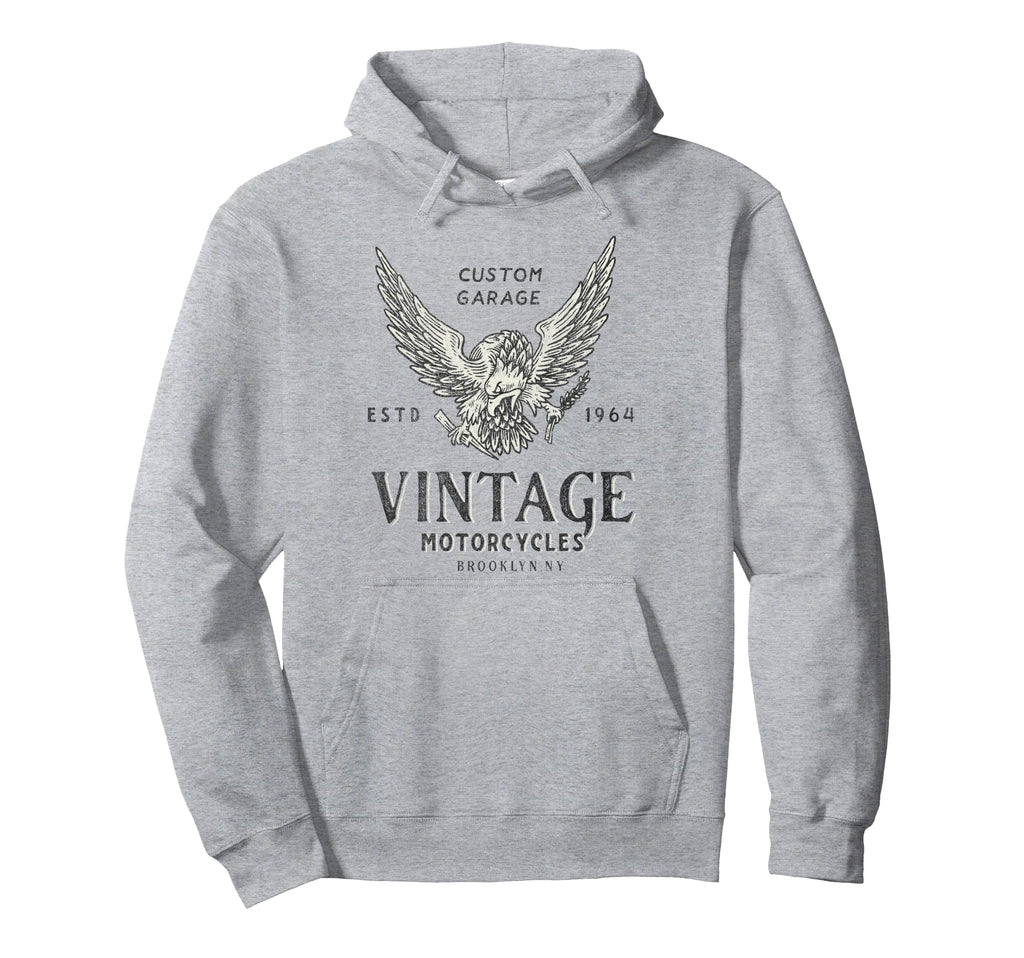 Custom Garage Motorcycles Brooklyn Ny Hoodie - Novelty Apparel Men Women - T-Shirt, Sweatshirt, Hoodie