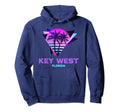 Key West Florida Vaporware 80S Aesthetic Hoodie - Unique Graphic for Adults - T-Shirt, Sweatshirt, Hoodie