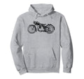Motorcycle Rider Motorcycle Fun Bikers Hoodie - Minimalist Print for Adults - T-Shirt, Sweatshirt, Hoodie