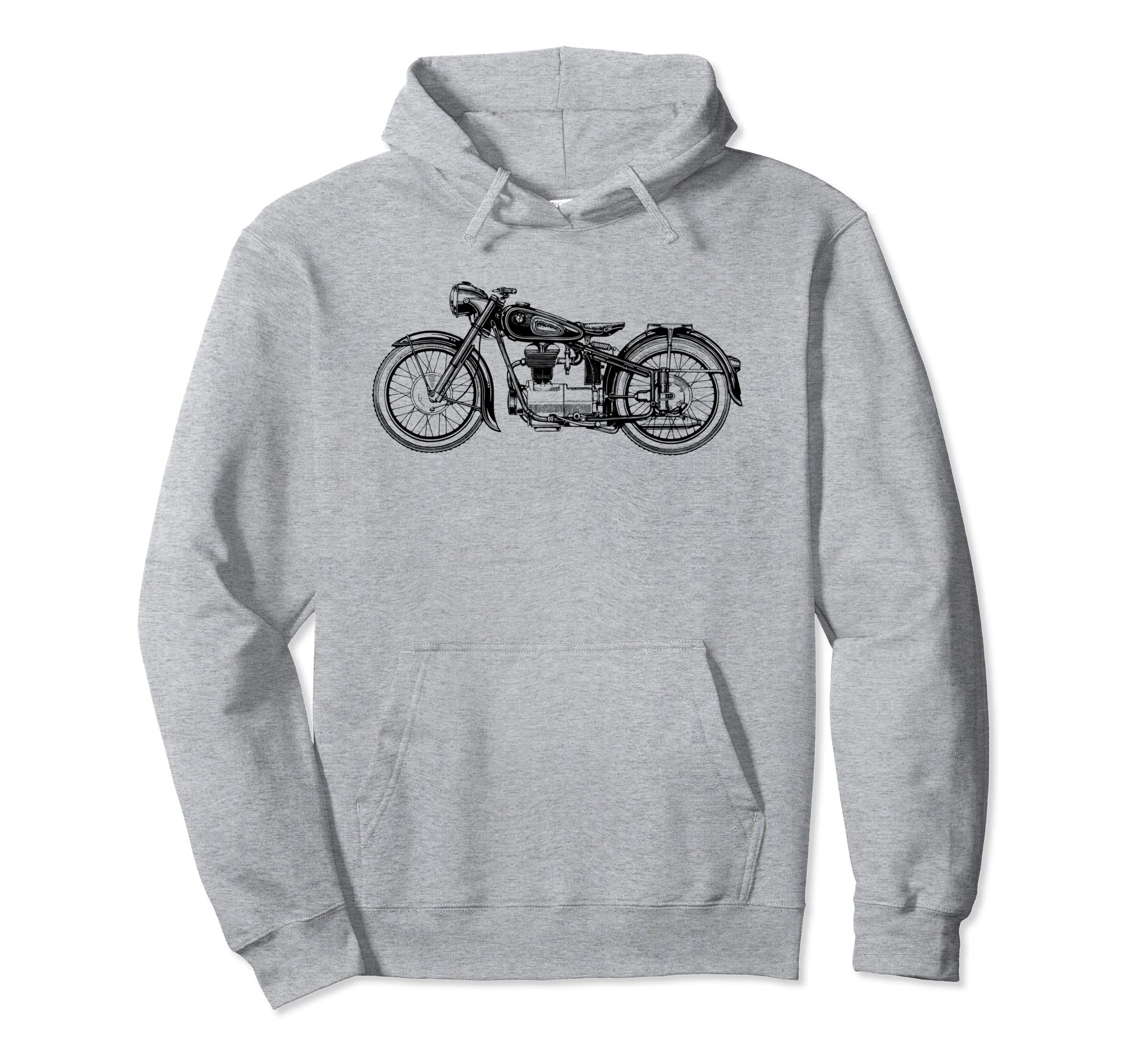 Motorcycle Rider Motorcycle Fun Bikers Hoodie - Minimalist Print for Adults - T-Shirt, Sweatshirt, Hoodie