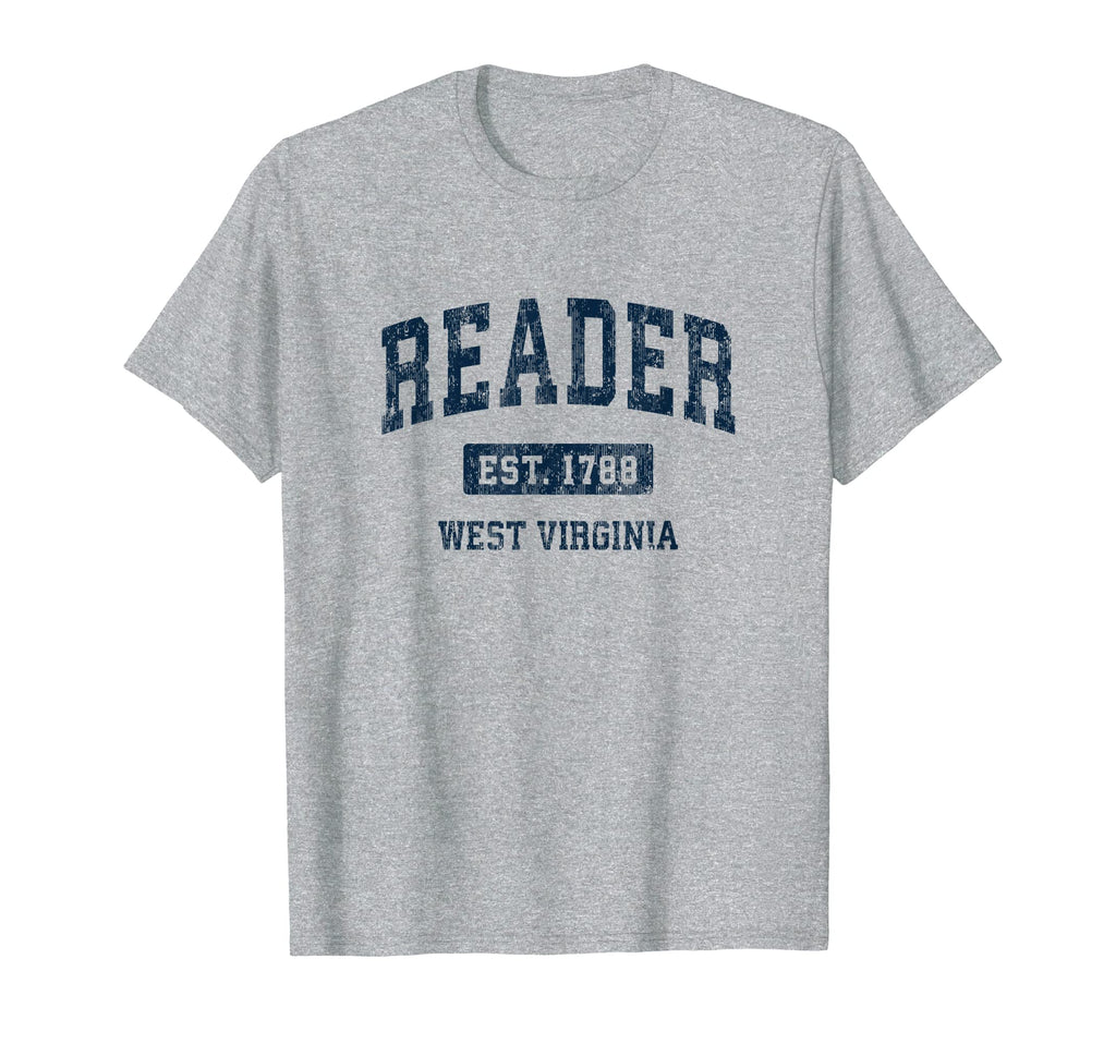 Reader West Virginia Wv Athletic T-Shirt - Aesthetic Graphic Men Women - T-Shirt, Sweatshirt, Hoodie