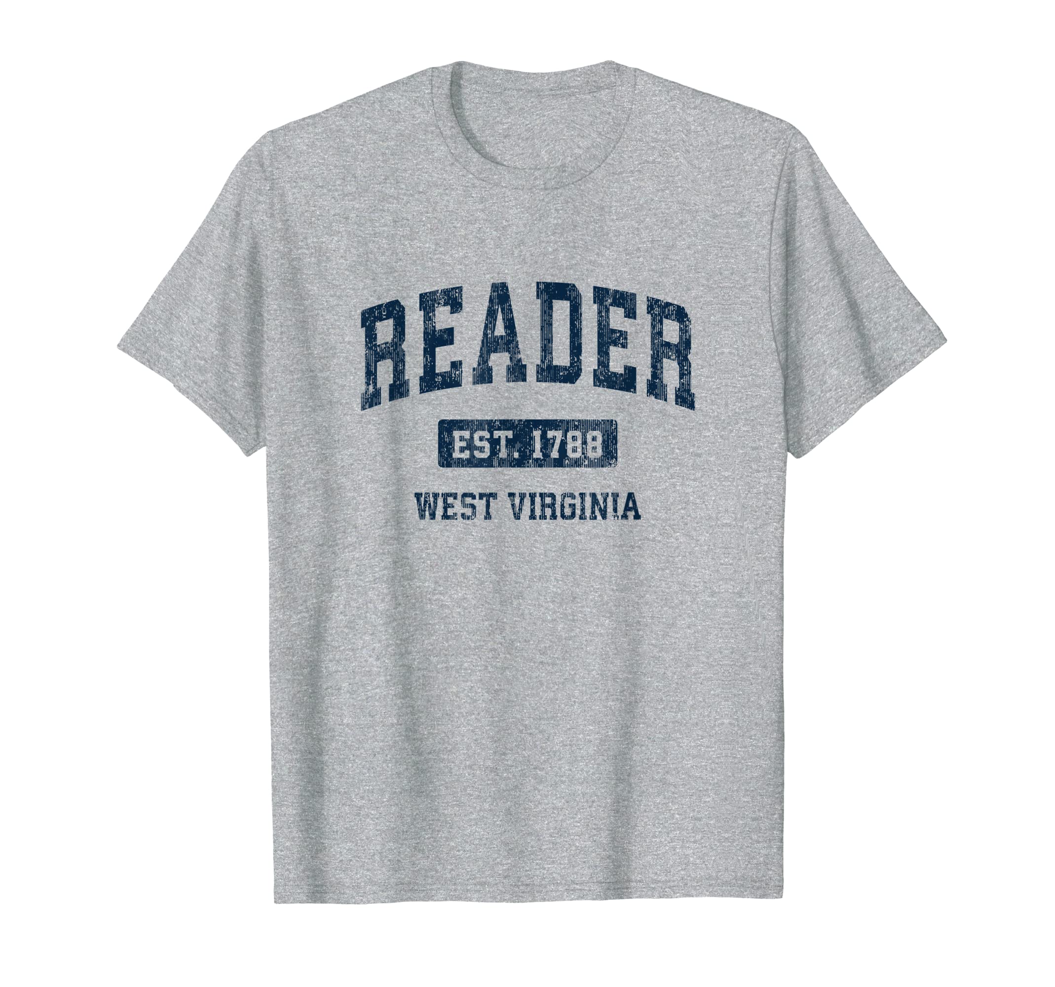 Reader West Virginia Wv Athletic T-Shirt - Aesthetic Graphic Men Women - T-Shirt, Sweatshirt, Hoodie