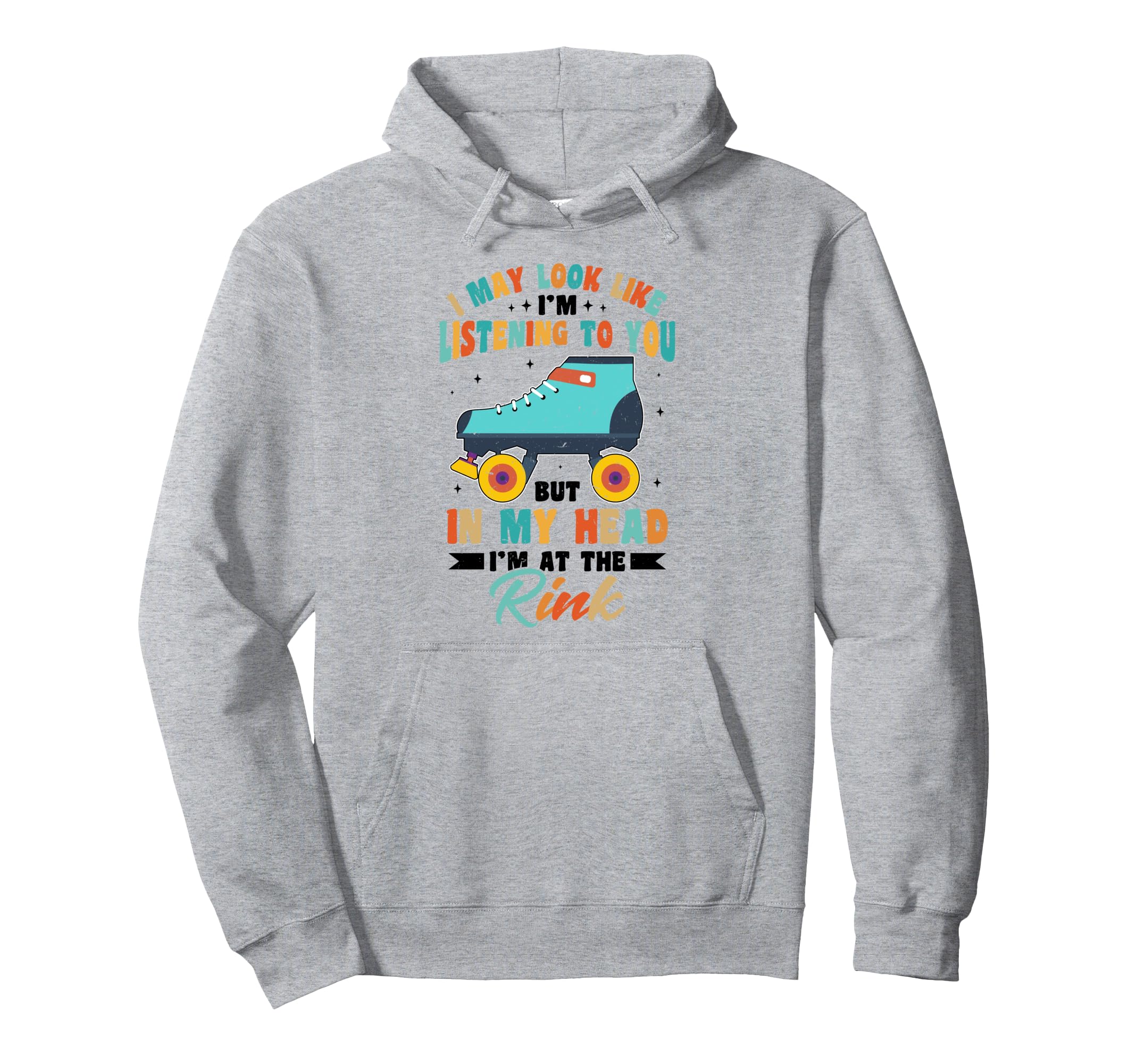 Rollerskates Roller Skates Rink Roller Hoodie - Novelty Apparel Unisex - T-Shirt, Sweatshirt, Hoodie