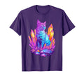 Cat Crystals T-Shirt - Novelty Apparel for Adults - T-Shirt, Sweatshirt, Hoodie