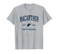 Macarthur West Virginia Wv Athletic T-Shirt - Fun Novelty Design Unisex - T-Shirt, Sweatshirt, Hoodie