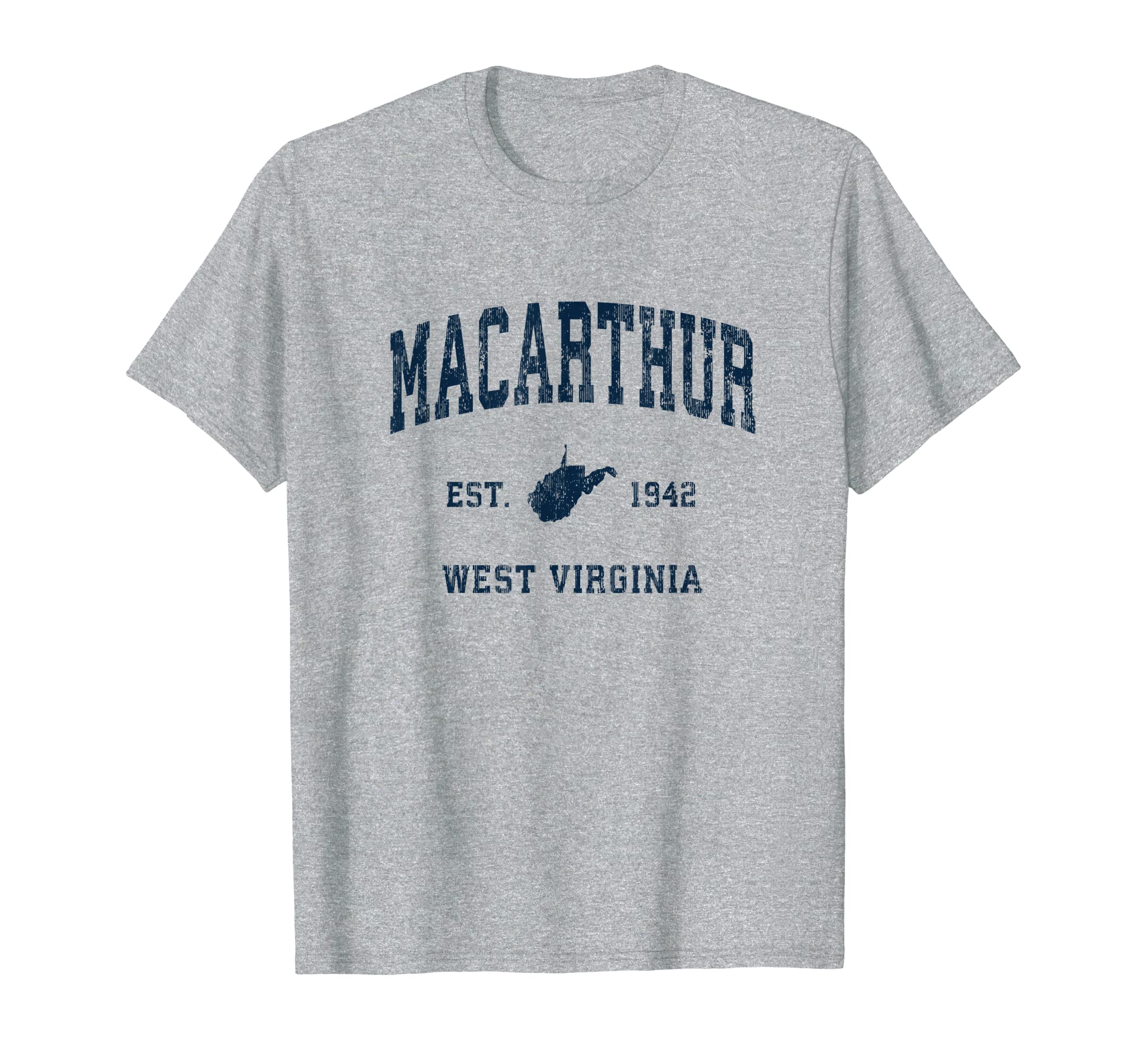 Macarthur West Virginia Wv Athletic T-Shirt - Fun Novelty Design Unisex - T-Shirt, Sweatshirt, Hoodie