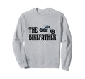 Biker Bikefather Biker Dad Funny Sweatshirt - Custom Art Print Unisex - T-Shirt, Sweatshirt, Hoodie