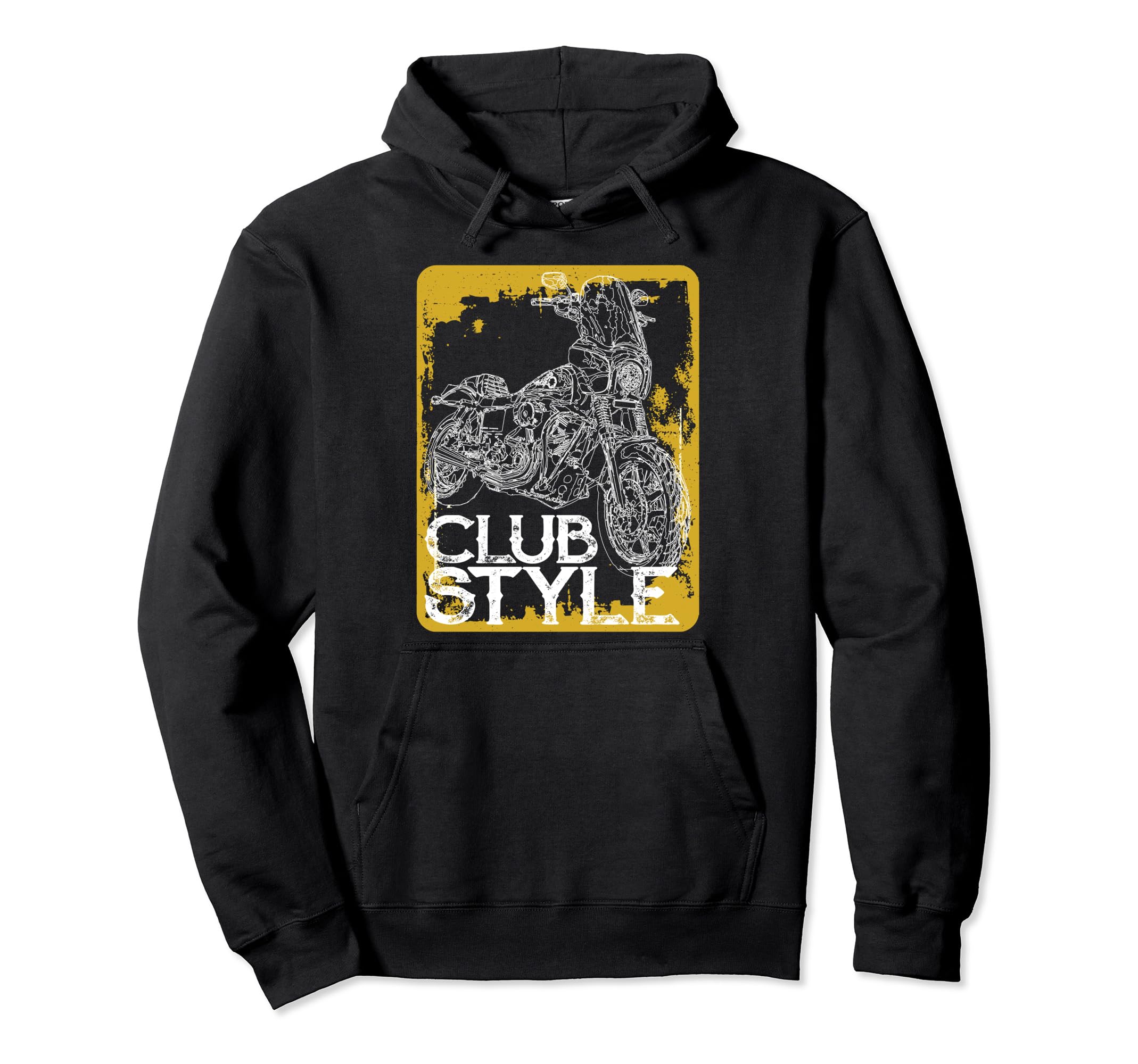 Motorcycle Lover Club Motorcycle Rider Hoodie - Streetwear Style for Adults - T-Shirt, Sweatshirt, Hoodie