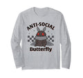 Mothman Antisocial Butterfly T-Shirt - Casual Everyday Wear for Adults - T-Shirt, Sweatshirt, Hoodie