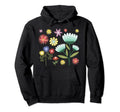 Inspired Botanical Flower Hoodie - Casual Everyday Wear Men Women - T-Shirt, Sweatshirt, Hoodie