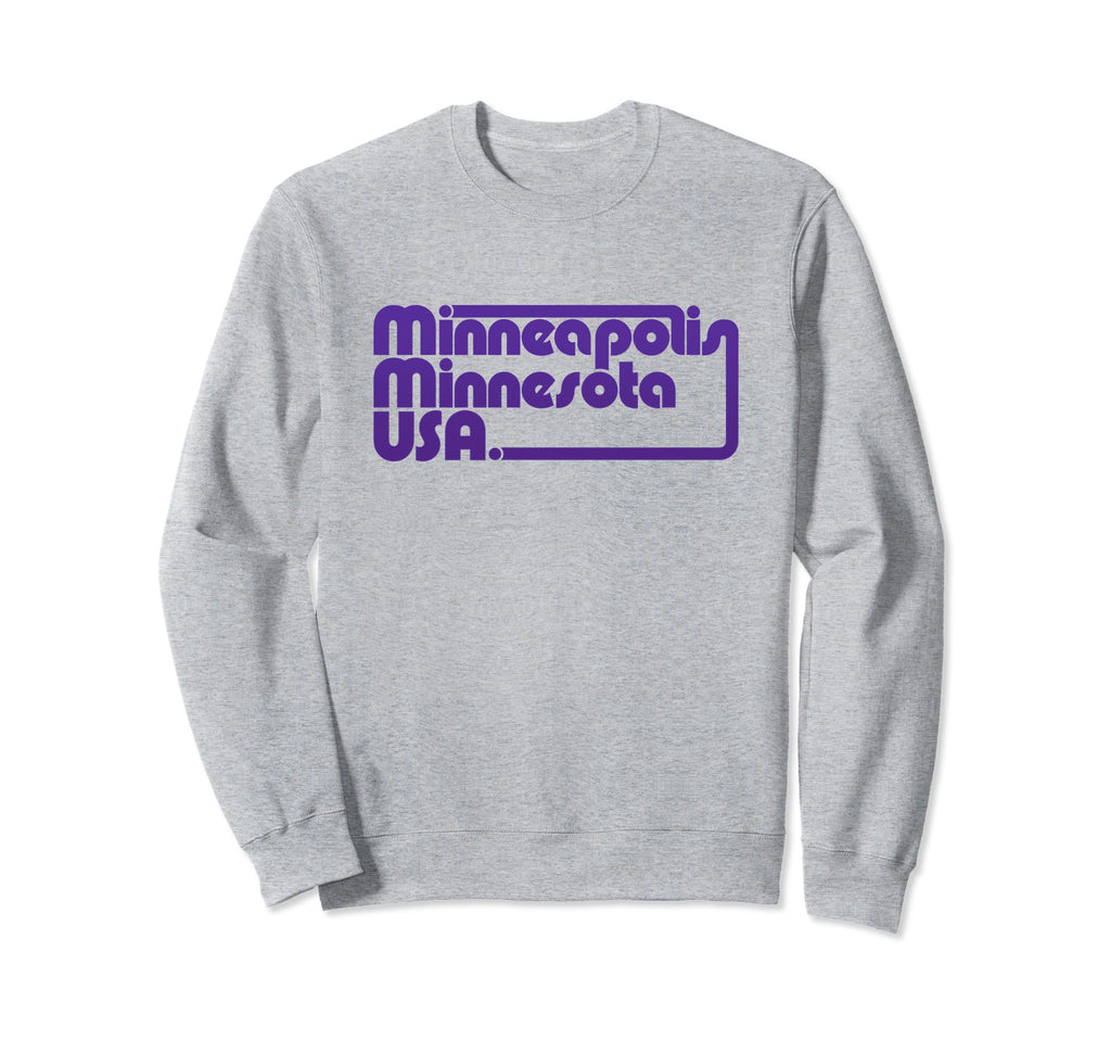 Minneapolis Minnesota Usa Sweatshirt - Novelty Apparel for Adults - T-Shirt, Sweatshirt, Hoodie