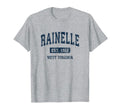 Rainelle West Virginia Wv T-Shirt - Casual Everyday Wear Men Women - T-Shirt, Sweatshirt, Hoodie