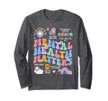 Mental Health Matters Human Brain T-Shirt - Minimalist Print Men Women - T-Shirt, Sweatshirt, Hoodie