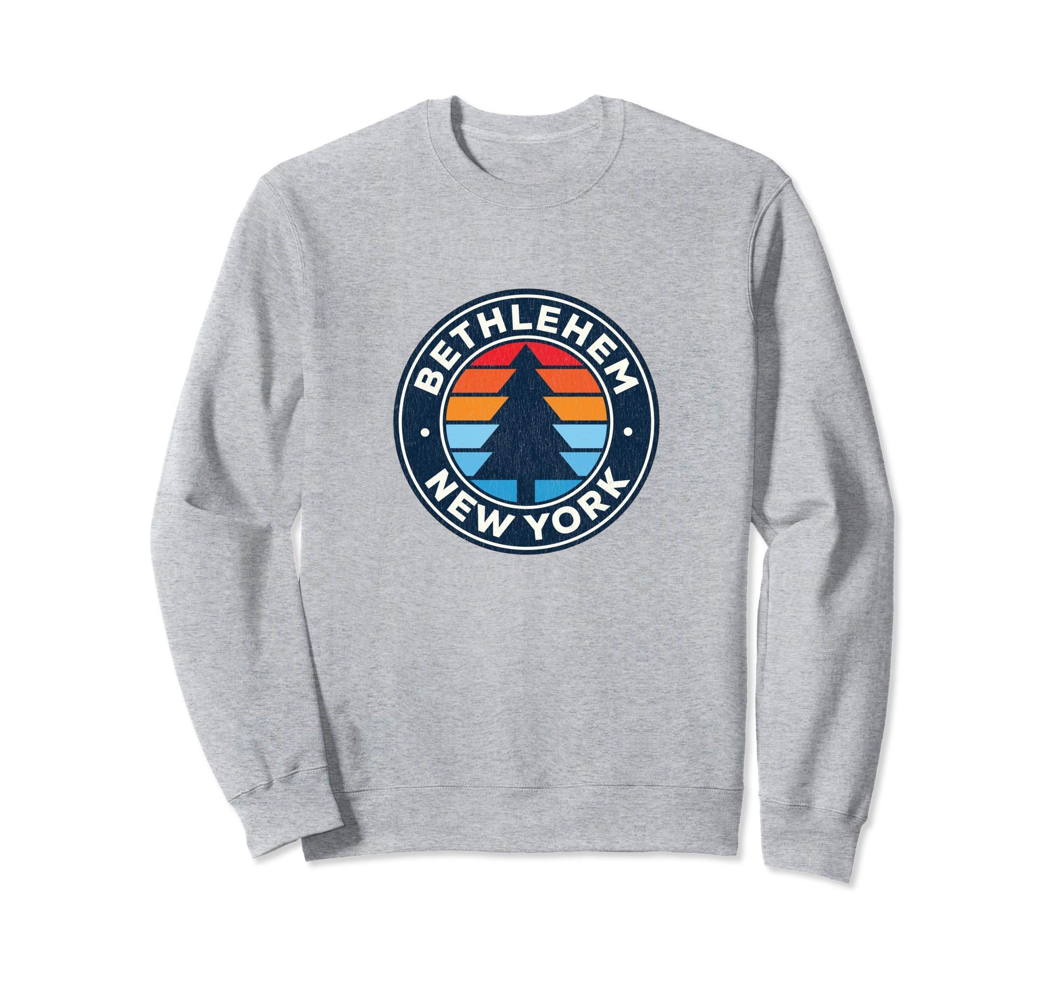 Bethlehem New York Ny 70S Sweatshirt - Trendy Graphic Unisex - T-Shirt, Sweatshirt, Hoodie