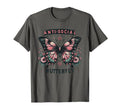 Sarcastic Antisocial Butterfly Introvert T-Shirt - Minimalist Print Unisex - T-Shirt, Sweatshirt, Hoodie