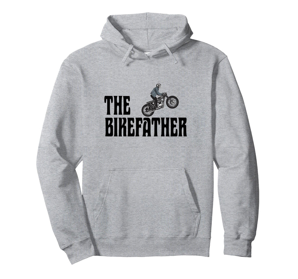 Biker Bikefather Biker Dad Funny Hoodie - Aesthetic Graphic for Adults - T-Shirt, Sweatshirt, Hoodie